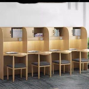 칸막이 실 책상 스터디 카키색 입시 낮은 큐브 바른자체 등학생 실책상 A모델