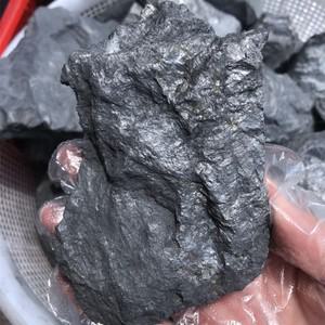 Shungite 천연 원시 돌 치유 크리스탈 보호 광석 대량 위카 영적 Reiki 자갈 차크라 물 클리너