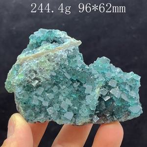 100% 천연석 녹색 형석 미네랄 크리스탈 표본 클러스터 스톤 건강한 에너지 치유 장식