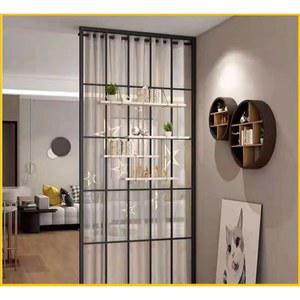 공간분리 파티션 가림막 침실 화분 수납장 2x2M 전시 셀프가벽만들기 아파트현관 소나무