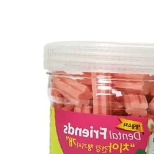 쌍문상회 치아건강 댕댕스타 덴탈 프랜드 300g 딸기 강아껌 간식