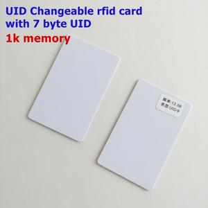 MIF-S50 S70 NFC 카드 용 13.56mhz 0 블록 쓰기 가능 7 바이트 UID 변경 재기록 1K 4K RFID  매직