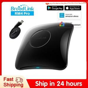 2025 BroadLink RM4 Pro 범용 원격 제어 RF 컨트롤러 스위치 스마트 홈 작동 Alexa Google Assistant