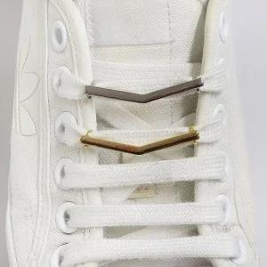 [룽스]메탈 신발끈 장식 브이