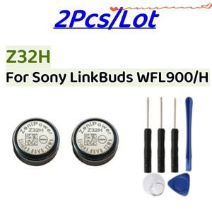 소니 LinkBuds WFL900/H 진정한 무선 이어 버드 헤드폰 + 도구 용 2PCS ZeniPower 0940 Z32H 3.85V 배터리