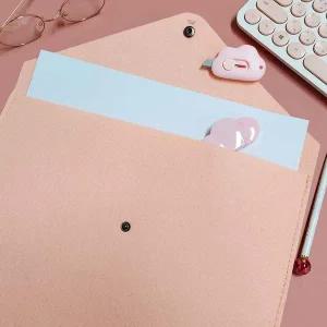 펠트 KV19GZ72 A4 서류 가방 서류철 서류보관 서류파일 파우치