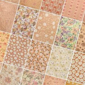 다꾸 SD01CF25 페이퍼 100매 썬셋플라워 다이어리꾸미기 다이어