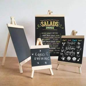 스탠드형 RF68RO04 이젤 칠판 간판 소형 20X36cm 카페메뉴판 빵