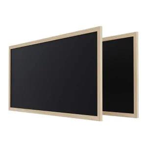 벽걸이 KM43SN88 블랙 메 칠판 대형 40X60cm 카페메뉴판 빵집