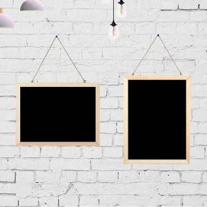 벽걸이 ZX78LF16 블랙 메 칠판 소형 20X30cm 카페메뉴판 빵집