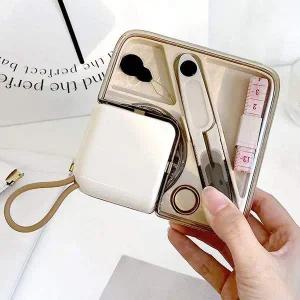 [골드스마일]휴대용 세트 반지고리 옷수선용 바지허리줄이기 셀프수선