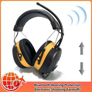 APC 블루투스 충전식 소음 감소 안전 귀마개 무선 청력 보호 장치가 포함된 28dB NRR 청력 보호 헤드폰