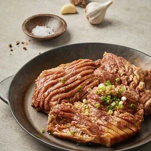 [한돈] 함유량 70% 남양주 40년맛집 양념 돼지갈비 밀키트 장우가든 한돈양념구이 600g, 2팩 [원산지:상세설명에 표시]