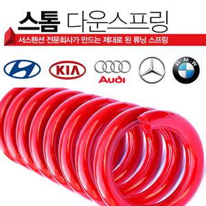 [STORM]스톰 수입차 전용 다운스프링(BMW E70 X5) 07~13년/최적의 다운량과 승차감{곰스피드}