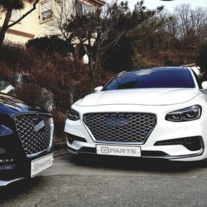 그랜져IG 교체형 지파츠 다크크롬 스포츠그릴