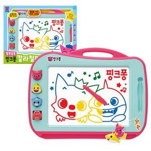 알록달록 핑크퐁 칼라칠판/상어가족