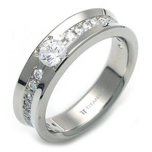 [타티아스]TW-983 DIA 다이아몬드 티타늄 반지, 이니셜 무료, 무료배송, 맞춤제작, 평생 A/S