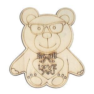 [XBHI50M4]만들기대장 곰돌이 팬던트 10매 게임 학용품