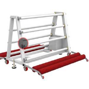 TK 전자동매트권취기겸보관대 8롤 걸레받이부착형 VKC-2033