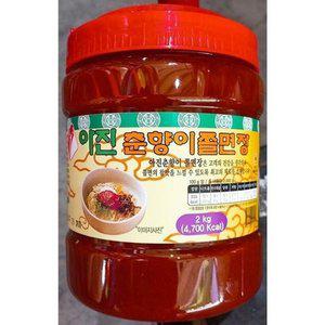 [JHN225S0_52EN]쫄면양념장 쫄면비빔장 액상소스 2k X6