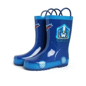 [알파슈]또봇V 러버 레인부츠_블루