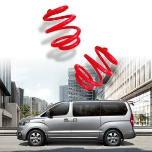 오토핏 퍼펙트 파워 코일스프링 2개 한세트 그랜드스타렉스 밴 (고급형) 적색