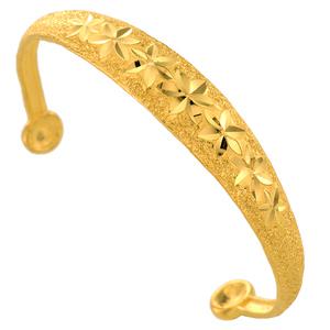 순금 신형 꽃입 모양 돌 백일 팔찌 18.75g