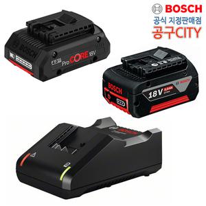 보쉬/18V배터리/GBA/프로코어4.0Ah/5.0Ah/밧데리/리튬이온/GAL18V-40급속충전기/성능향상/BOSCH