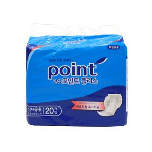 안심 포인트 플러스 속기저귀 파랑 1팩(20매)