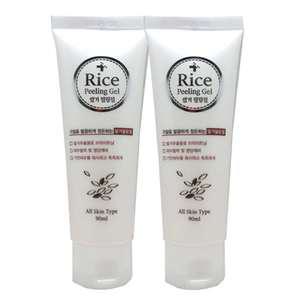 3WB 고운얼굴 쌀겨로만든 필링젤 90mlX2개/ 얼굴 각질 약국 쌀겨 필링젤