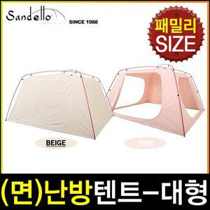 [산들로] 코튼(면) 난방텐트 패밀리사이즈 면텐트