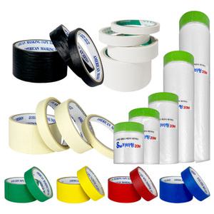 마스킹테이프 종이테이프 커버링 양면 작업용 보수