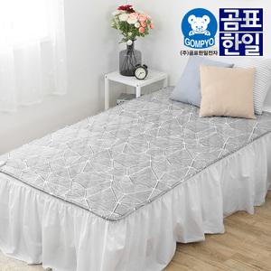 곰표한일 무자계 안심 전기요 장판 온열매트 크로크그레이 중형