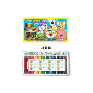 12색뽀로로크레파스/지구파스/뽀롱뽀롱뽀로로파스