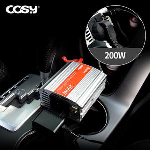 [코시] 차량용 캠핑용 인버터 220V 200W USB충전 IVT1347AT