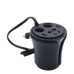 WK362  멀티 시거잭 인버터 100W 2포트 USB