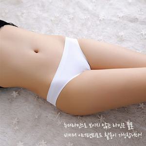 무봉제 노라인 심리스팬티 누디 햄팬티