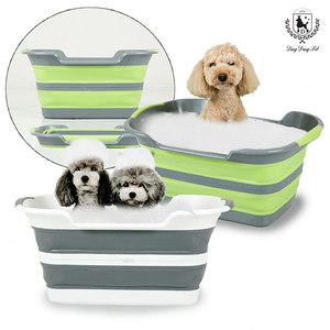 딩동펫 강아지 접이식 베이직욕조