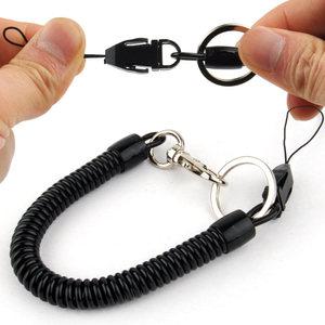 6종 고급 분실방지 도난방지 스프링줄 분리형 스트랩 낚시 여행 핸드폰줄 휴대폰