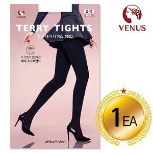 [비너스] VN_VST8781 항균 테리 보온 타이즈 (블랙/M-L)