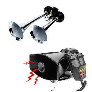 보이스혼 스피커 마이크 에어 크락션 에어혼 쌍나팔