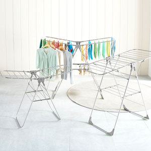 빨래건조대/대형 소형 베란다 실내 행거 걸이대 빨래걸이 줄