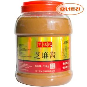 이명기 땅콩 참깨 혼합 즈마장 2.5kg 월남쌈 샤브샤브 훠궈 마라탕 소스