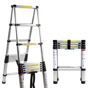 [기타]알루미늄 접이식 안테나 사다리 A형 4단 1.4M 가정용 작업용