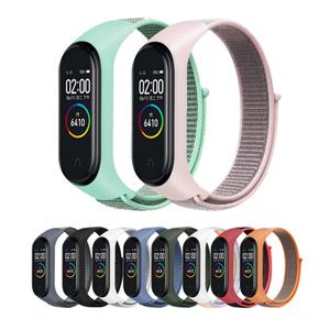 샤오미 미밴드5 스포츠 나일론 벨크로 스트랩