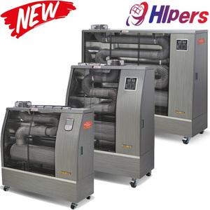 20평형 대성하이원 DSHP-080N 돈풍기 원적외선 튜브히터 곱창난로 열풍기 석유난로 주름관히터 NE