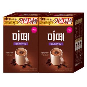 미떼 핫초코 오리지날 미니스틱 17g 40개입 2개