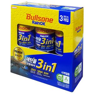 불스원 레인OK 에탄올 워셔액 1.8Lx3개