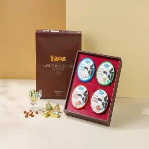 (우체국쇼핑)임실 포션치즈 4종 선물세트