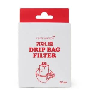 [카페뮤제오] 커피 드립백 필터 50매 - 소
